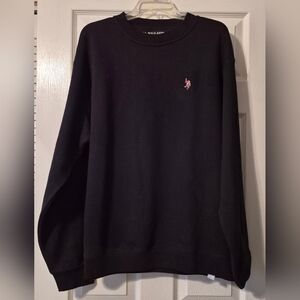 U.S. Polo Assn. Black Fleece Crewneck Sweatshirt